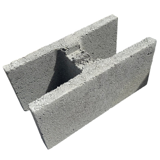 200 Series H Besser Block - Grey - 1st Quality -