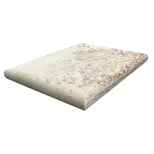 Australian Sandstone Pier Cap (Bullnose) Cap Size: 520x400x50mm - To Suit Pier Size: 470x350mm