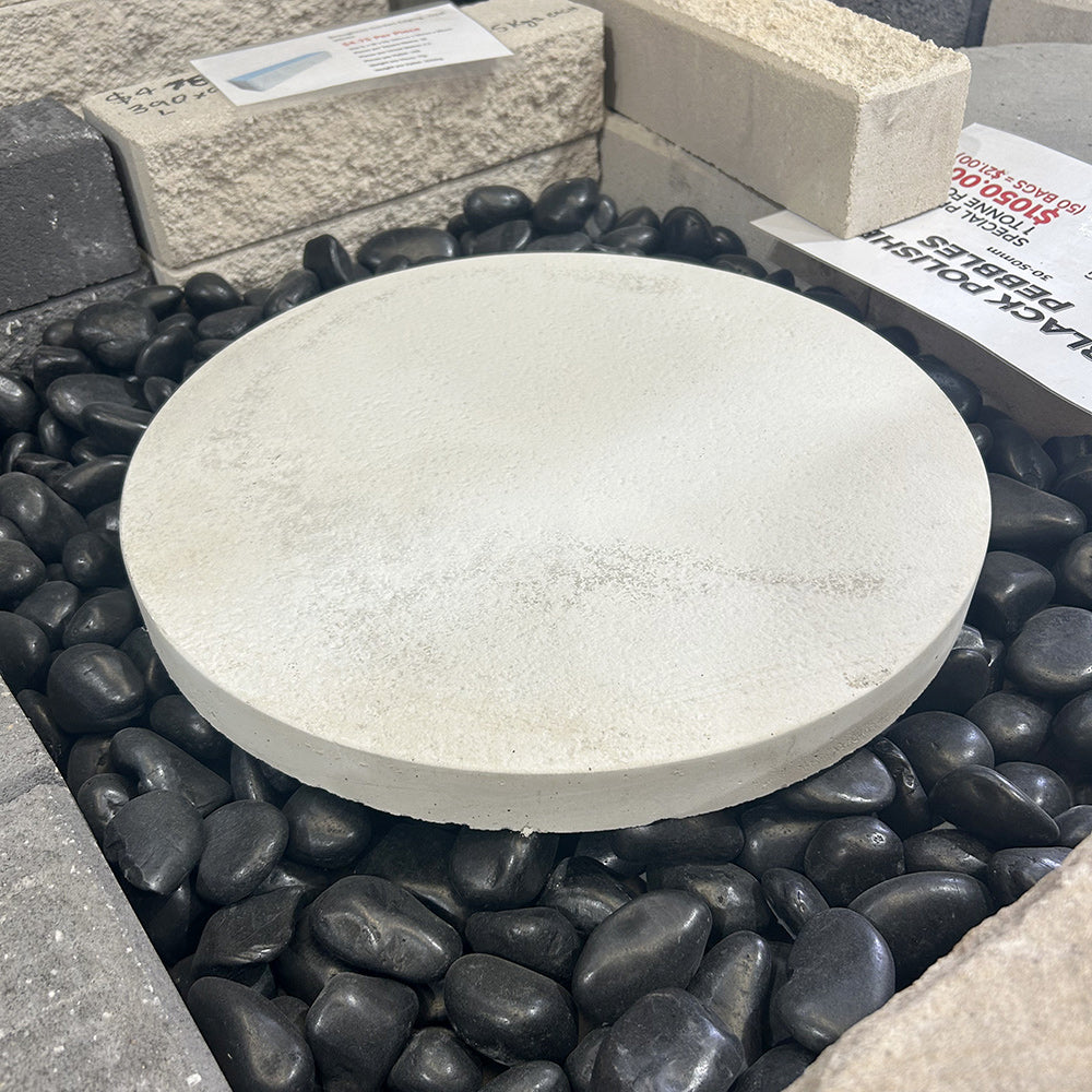 Abode Circle Stepping Stones - Linen - Factory Seconds - Available at Simons Seconds