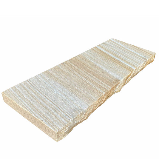 Australian Sandstone 800x300x50mm Rockface Capping - 1st Quality - Single Piece - Available at Simon's Seconds