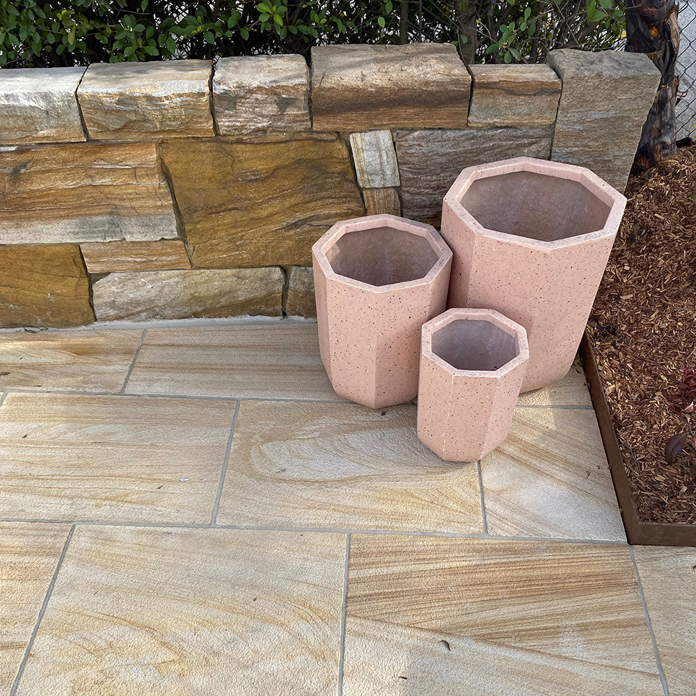 Australian Sandstone Ballast - (Random Man-Size Blocks) - Sold per m2 only - 1st Quality - Wall - Available at Simon's Seconds