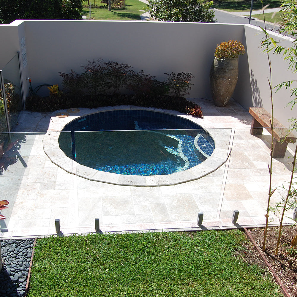 Classic Travertine French Pattern 12mm Natural Stone Tiles - SET (1.5 Square Metres per set) - Available at Simon's Seconds