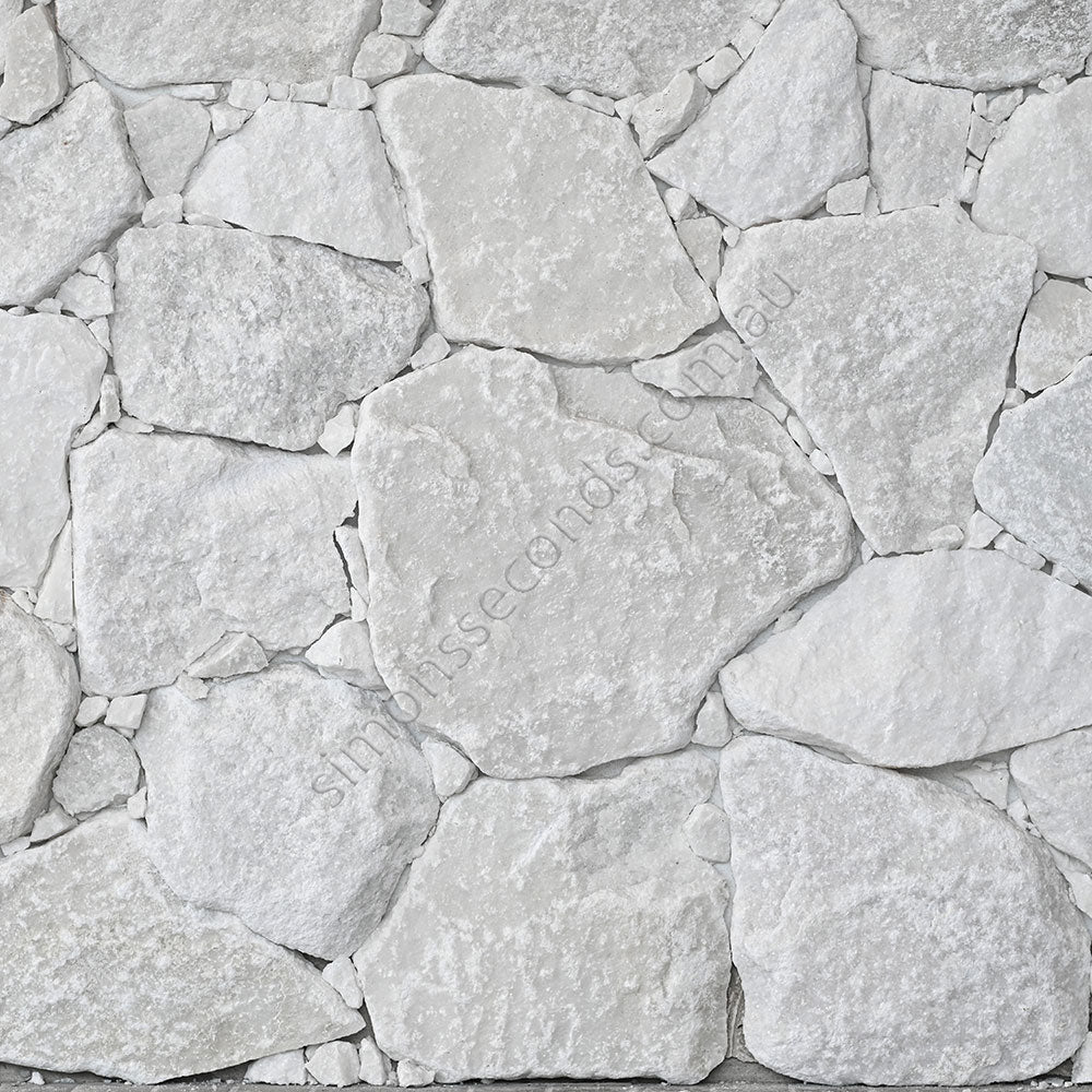 Cristallo Random Natural Stone Cladding - Sold per m2 only - 1st Quality - Outdoor design - Available at Simon's Seconds