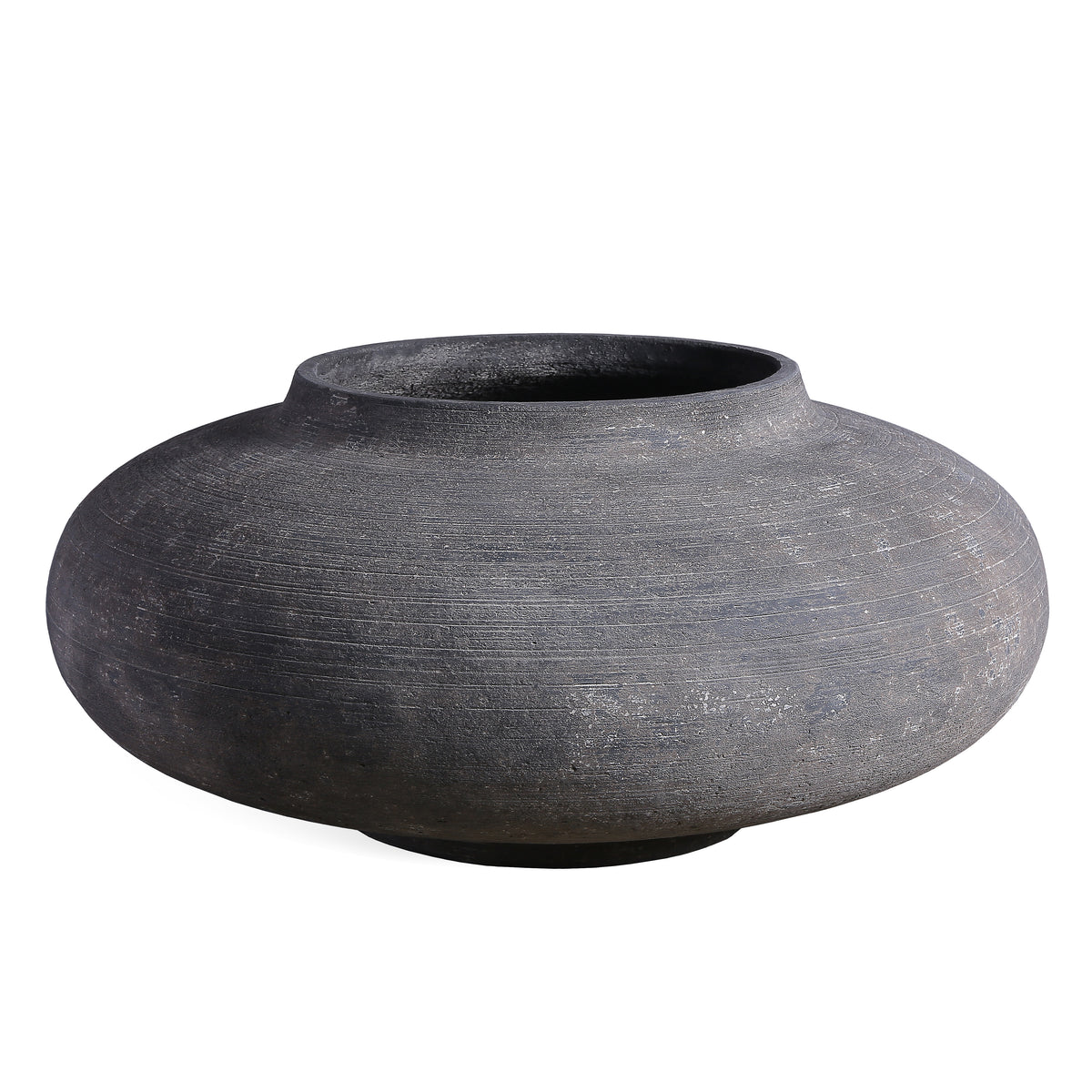 Drift Oval Pot | Grey
