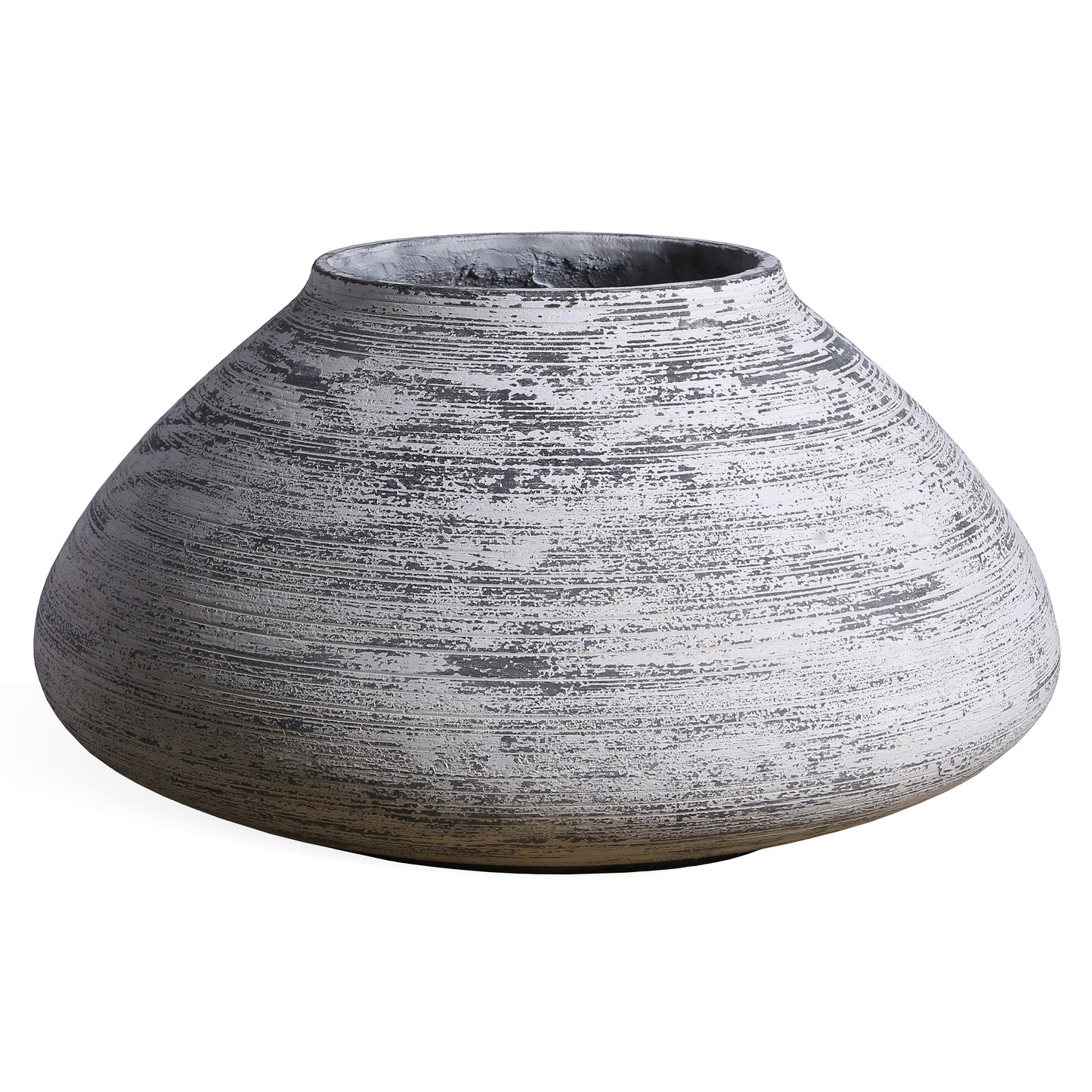 Drift Squat Belly Pot | White