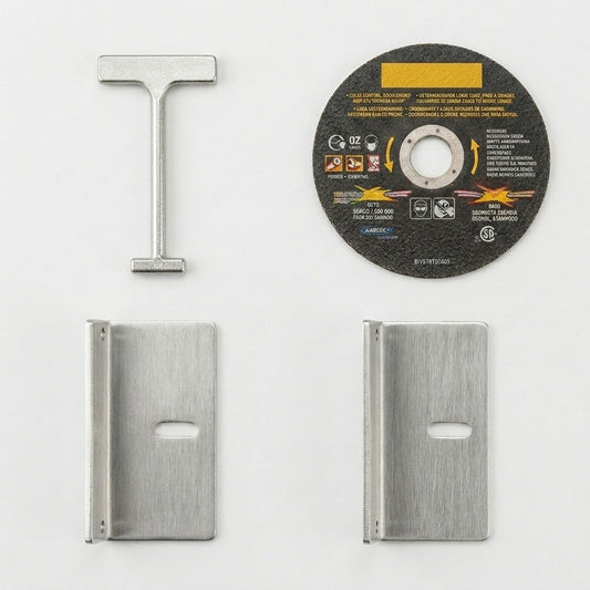 Hide Modular External Linear Drain Cover Finishing Kit Everhard