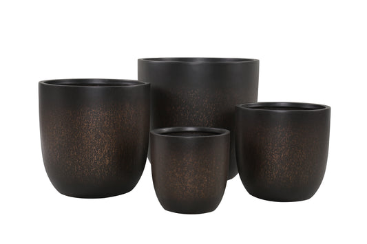 UrbanLITE Asher Egg Pot - Bronze Smoke