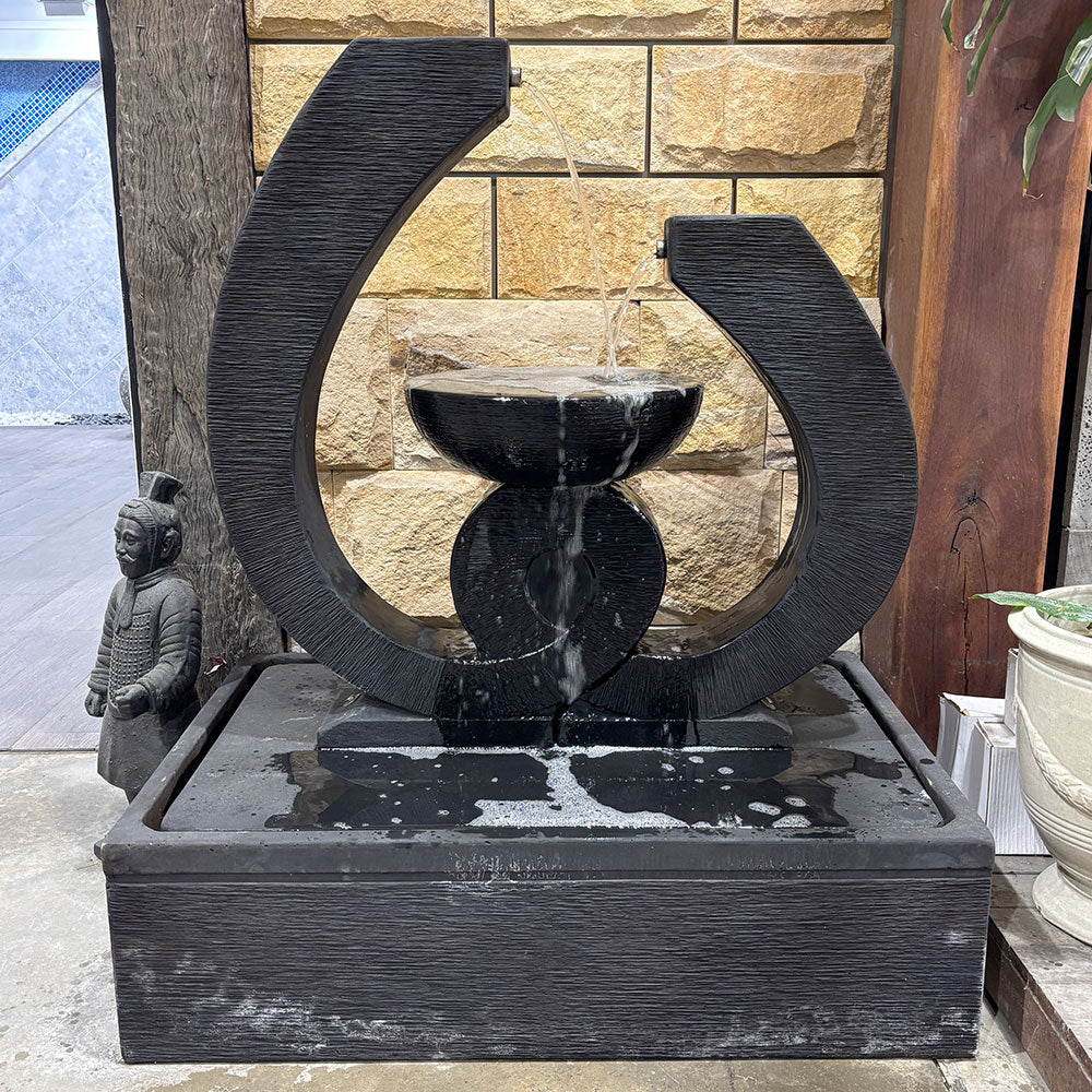Lovina Water Feature - Charcoal - Available at Simons Seconds