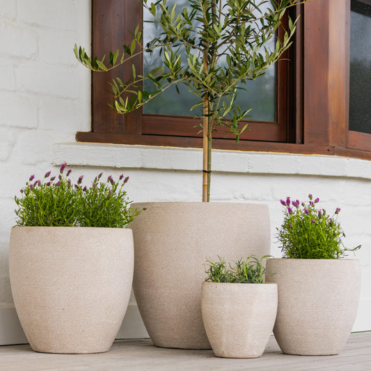 Modstone Montague Egg Pot - Lava Beige