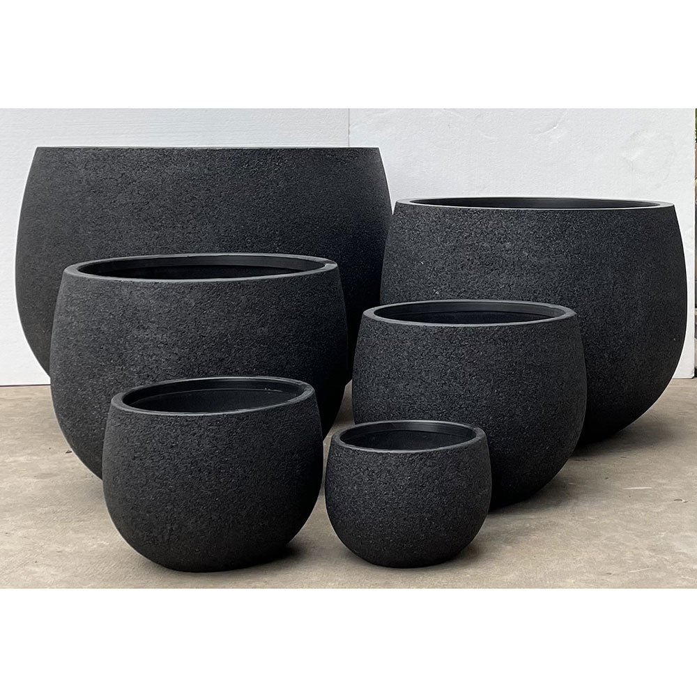 Modstone Mega Belly Pot - Black Stone - Available at Simon's Seconds