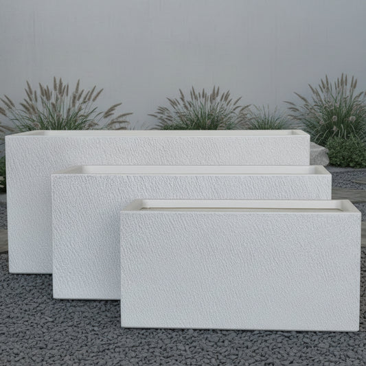 UrbanLITE Slate Trough Planter - White - Available at Simons Seconds