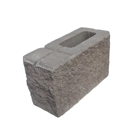 Tasman Dry Stack Full Corner Block RIGHT - Bush Rock - 1st Quality