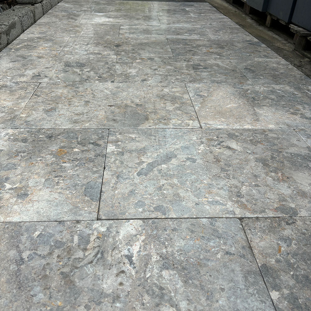 Toscana Grey Marble 600x400x30mm Natural Stone Pavers - 1st Quality - Outdoor Area - Available at Simon's Seconds