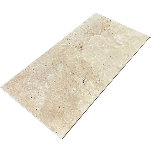 Classic Travertine 812x406x12mm Natural Stone Tiles - 1st Quality