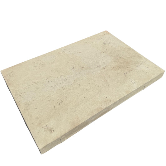 Travertine 600x400x40mm Concrete Pavers - Smoke - Factory Seconds