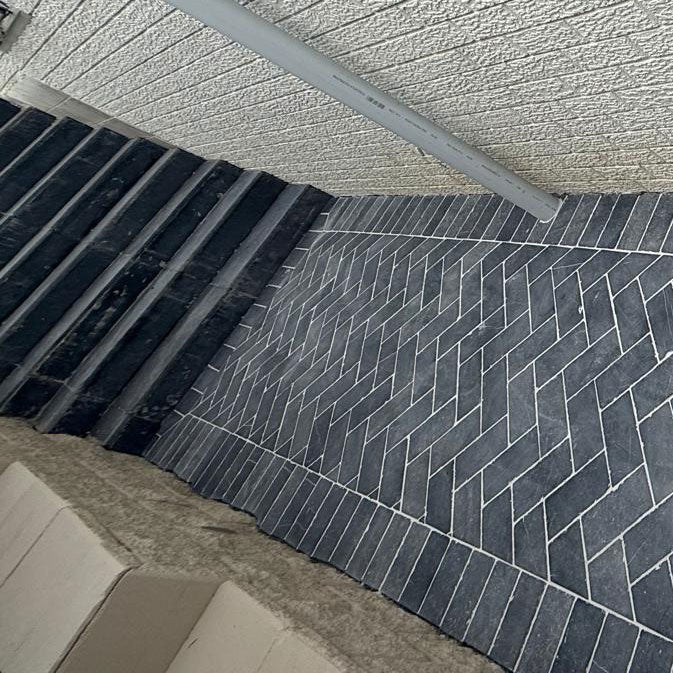 Zen Bluestone Antique Cobble 200x100x30mm Natural Stone Pavers - 1st Quality - Stairs - Available at Simon's Seconds