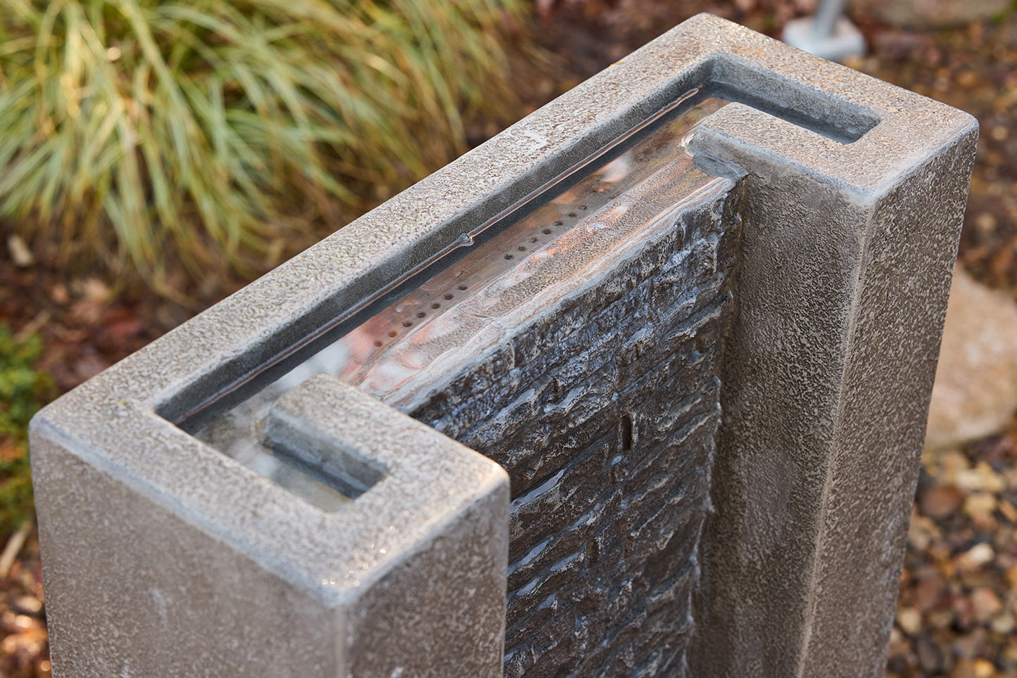 Zhara Fountain Water Feature - Grey - Renovation - Home - Available at Simons Seconds