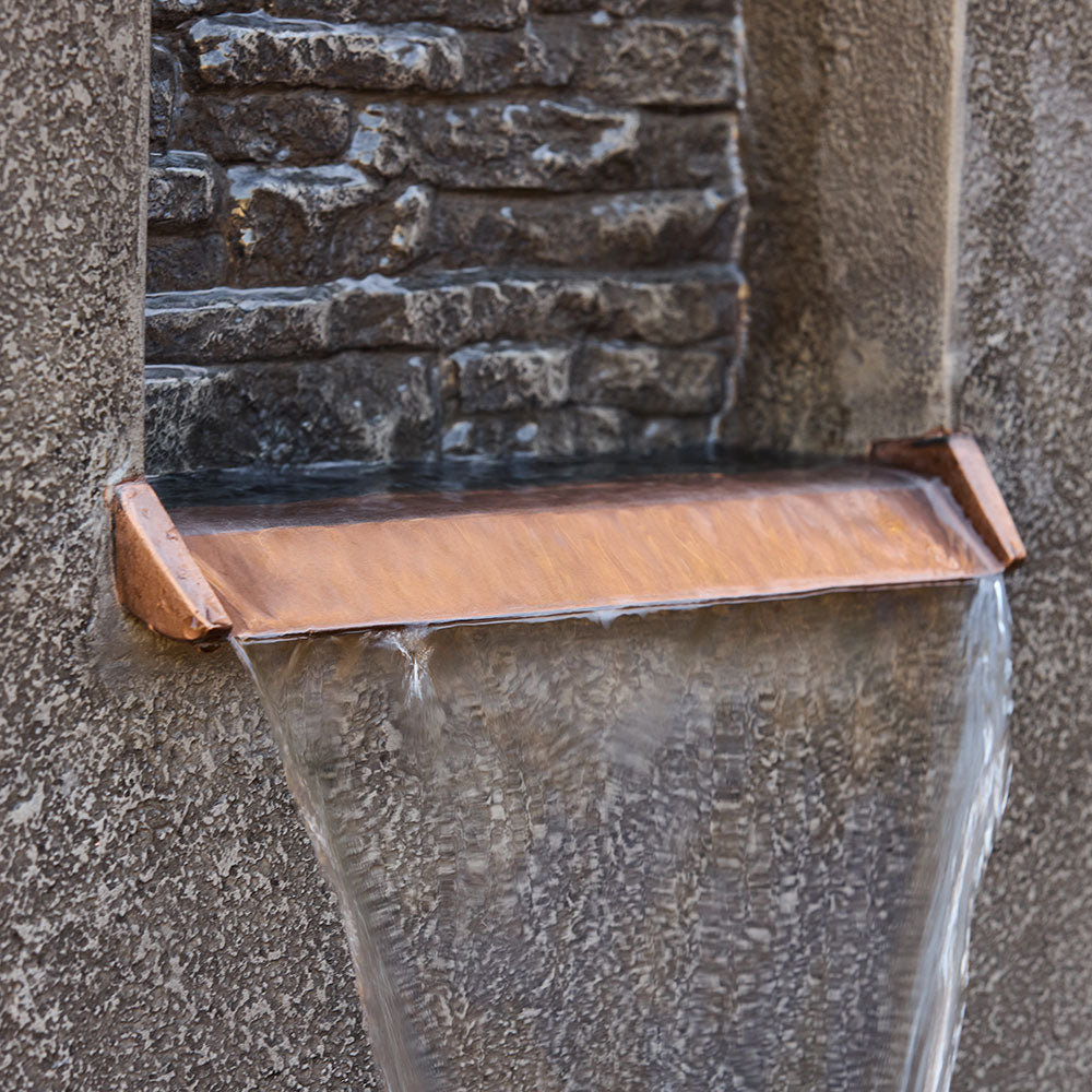 Zhara Fountain Water Feature - Grey - Balcony - Available at Simons Seconds