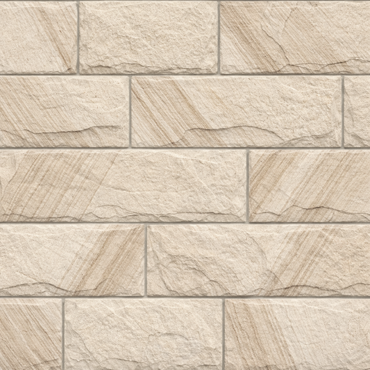 Australian Sandstone Rockface Cladding - 800x300x40mm - 1st Quality