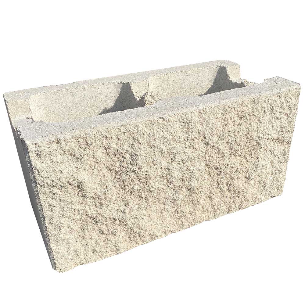 200 Series Splitface Block - Opal White - 1st Quality - Available at Simon's Seconds