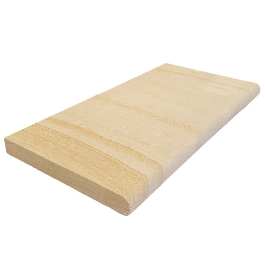 Australian Sandstone 800x400x50mm Natural Stone Bullnose - 1st Quality