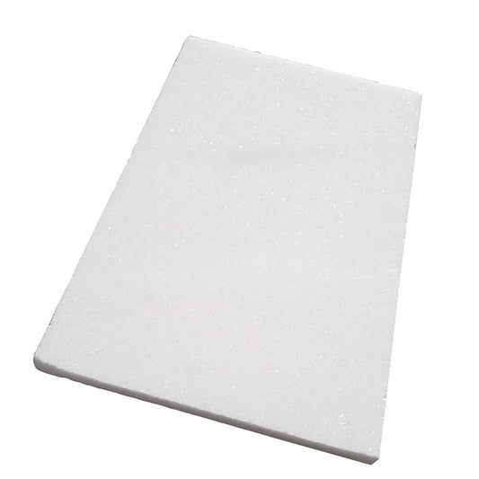 Cristallo Bianco Tumbled Marble 600x400x30mm Natural Stone Pavers - 1st Quality - Single Piece - Available at Simon's Seconds