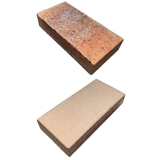 Fresco Crema 230x115x50mm Brick Size Clay Pavers - Run of Kiln - Both Sides - Available at Simon's Seconds