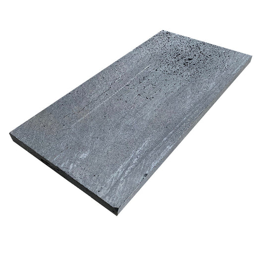 Lava Honeycomb Basalt / Bluestone 800x400x30mm Natural Stone Pavers - 1st Quality - Available at Simon's Seconds
