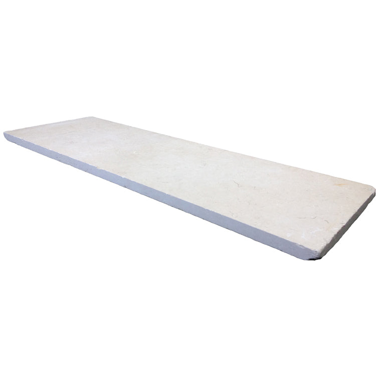 Portland Limestone 1200x400x30mm Natural Stone Step Tread - 1st Quality - v2 - Available at Simon's Seconds