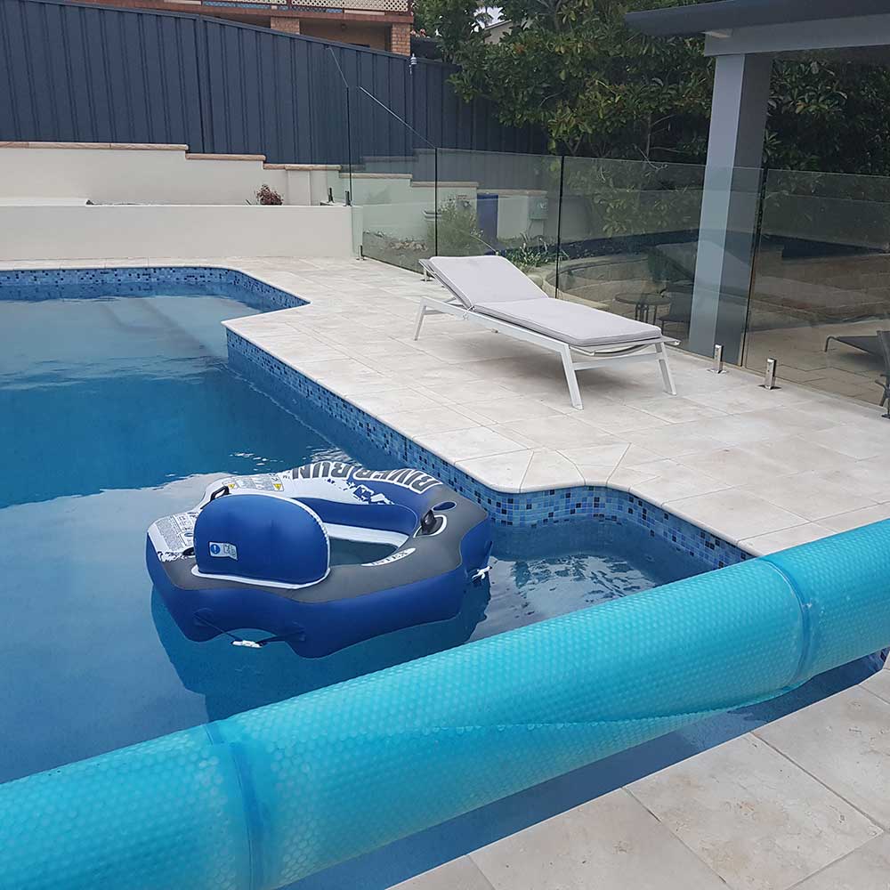 Portland Limestone 400x400x30mm Natural Stone Pavers - 1st Quality - Swimming Pool Laid - Available at Simon's Seconds