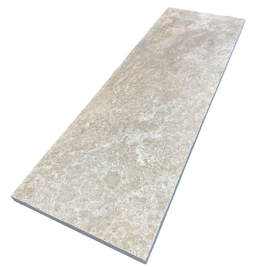 Classic Travertine 1220x406x30mm Natural Stone Pavers - 1st Quality - Available at Simon's Seconds