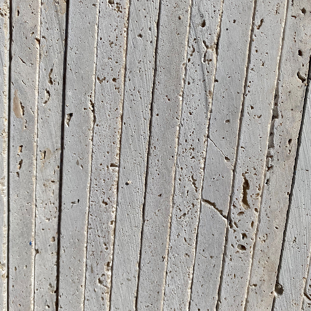 Classic Travertine 610x406x12mm Tumbled Natural Stone Tiles - 1st Quality - Side Picture - Available at Simon's Seconds