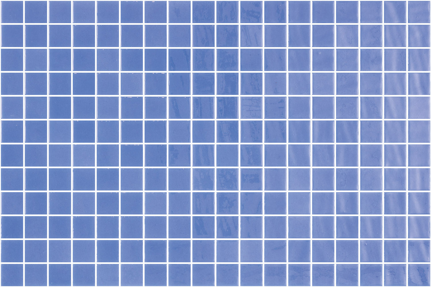 Mosaic Lisa - Mid Blue 25x25mm - $95sqm