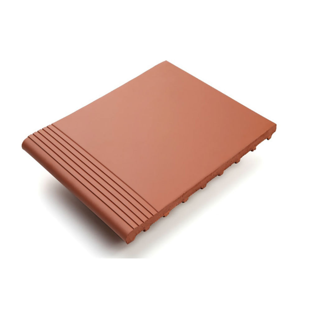 Alice Red Terracotta 300x300mm Step Tread - 1st Quality - Available at Simon's Seconds