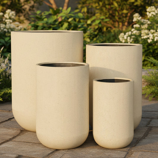 Keystone Altus Tall U Pot - Beige