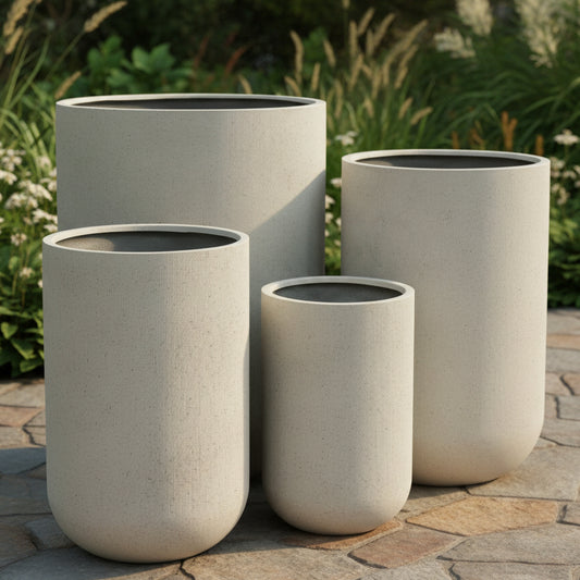 Keystone Altus Tall U Pot - Sand