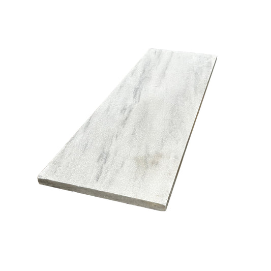 Argento Sandblasted Tumbled Limestone 1200x400x30mm Natural Stone Step Tread - 1st Quality