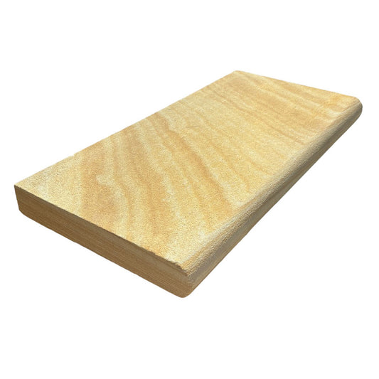Australian Sandstone 600x300x50mm Natural Stone Bullnose - 1st Quality - Available at Simon's Seconds