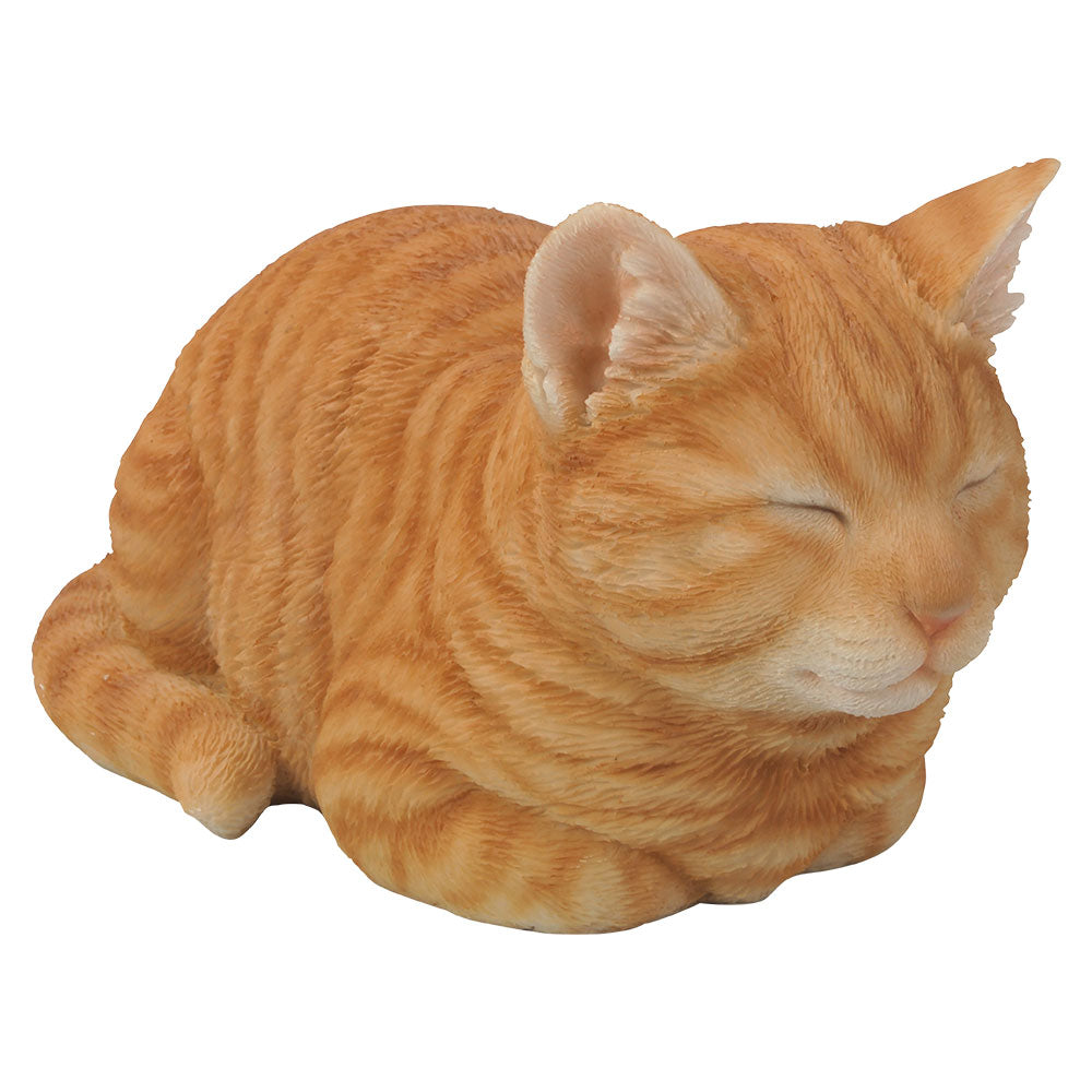 Statue - Cat Sleeping Yellow - Available at Simon's Seconds
