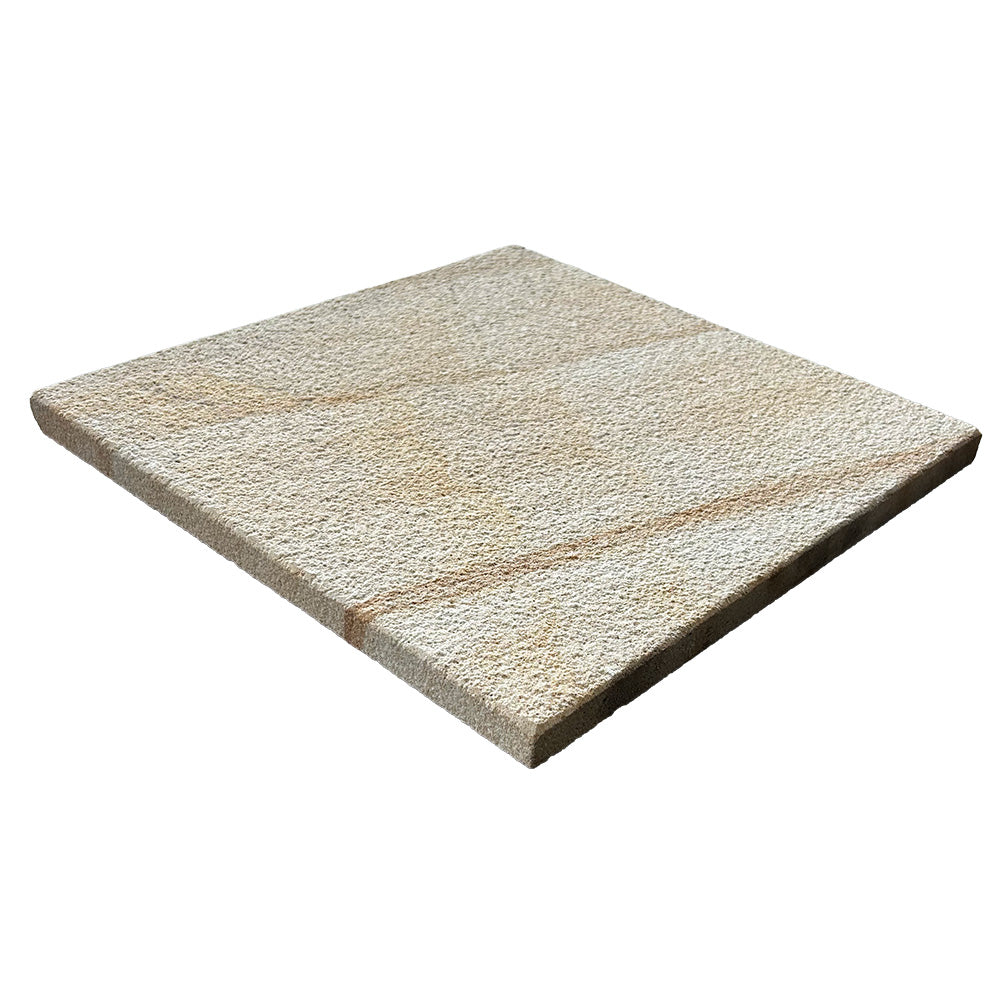 Colonial Shotblasted Sandstone 400x400x25mm Natural Stone Pavers - 1st Quality