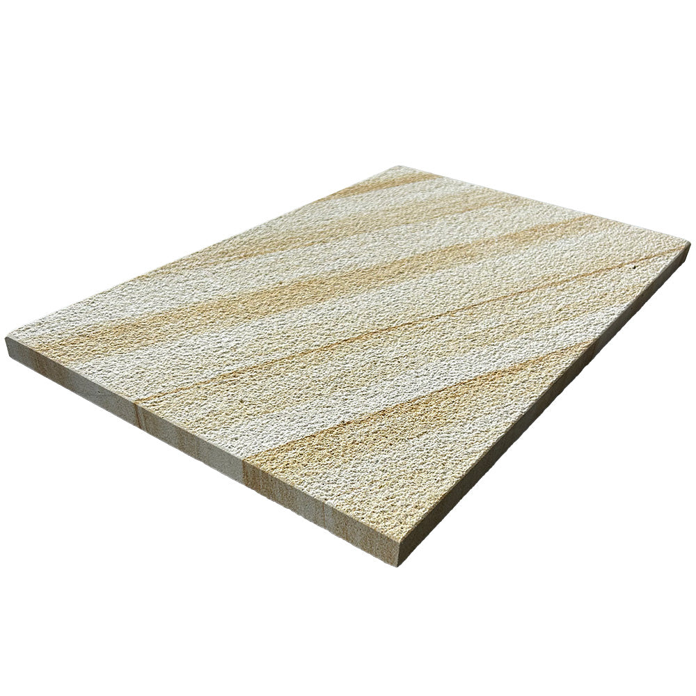 Colonial Shotblasted Sandstone 600x400x25mm Natural Stone Pavers - 1st Quality