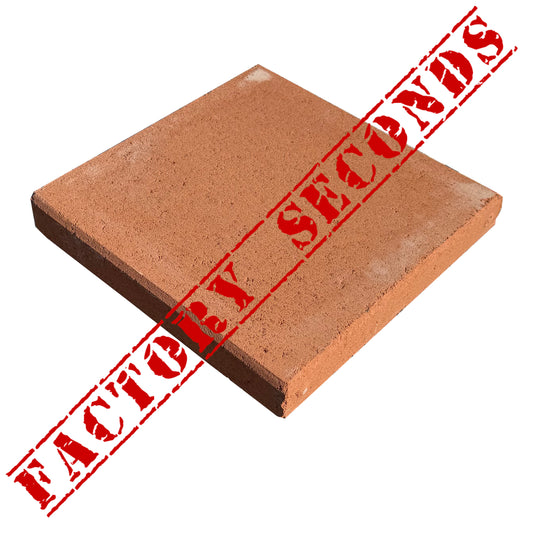 Centro Paver - Terracotta Red (Canyon) - 300x300x40mm Concrete Pavers - Factory Seconds