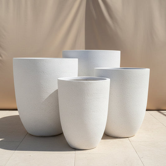 Modstone Chambers U Pot - White Stone - Set - Available at Simon's Seconds