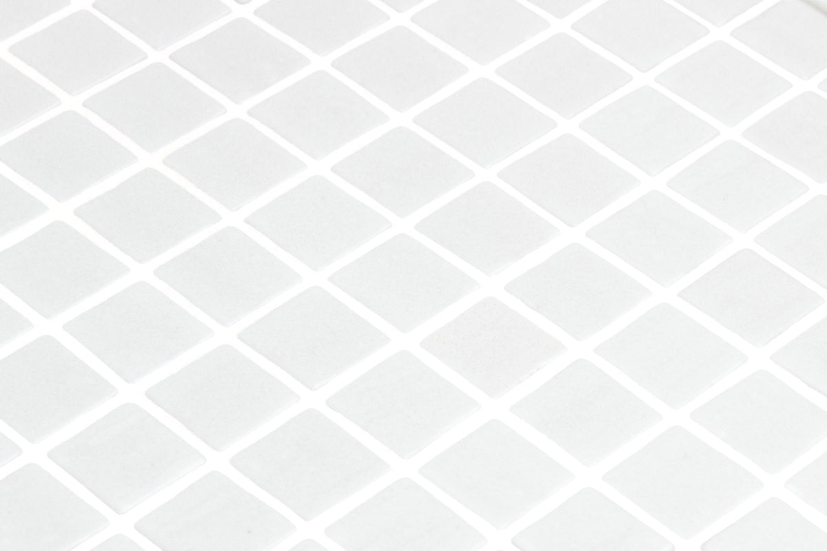 Mosaic Lisa - White 25x25mm - $95sqm