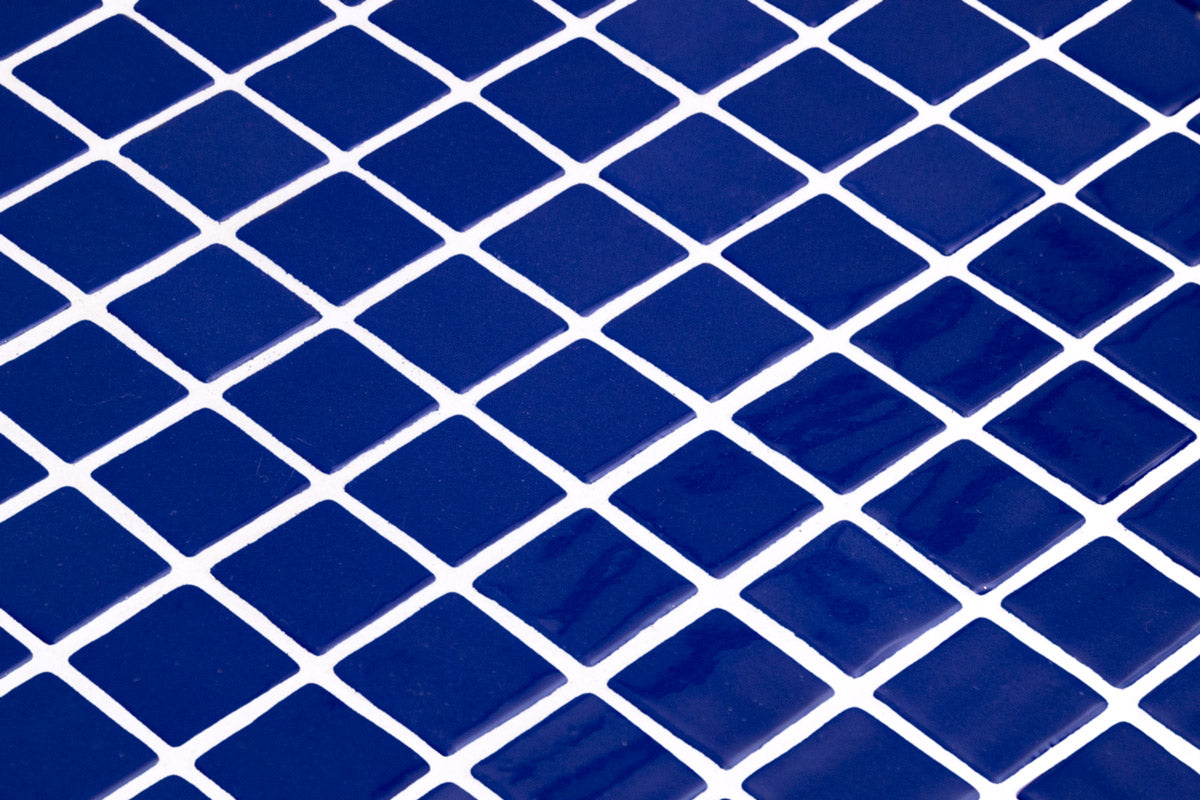 Mosaic Lisa - Dark Blue 25x25mm - $95sqm