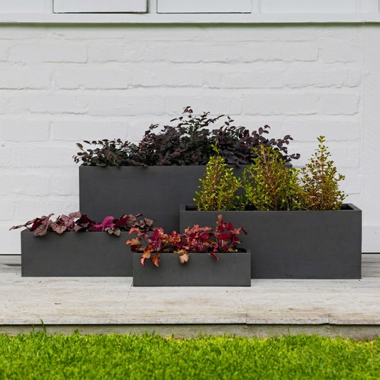 Satine Trough Dark Grey