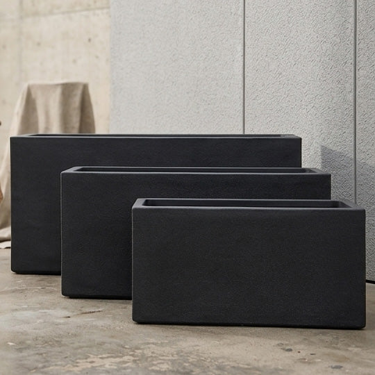 Vellum Trough Black
