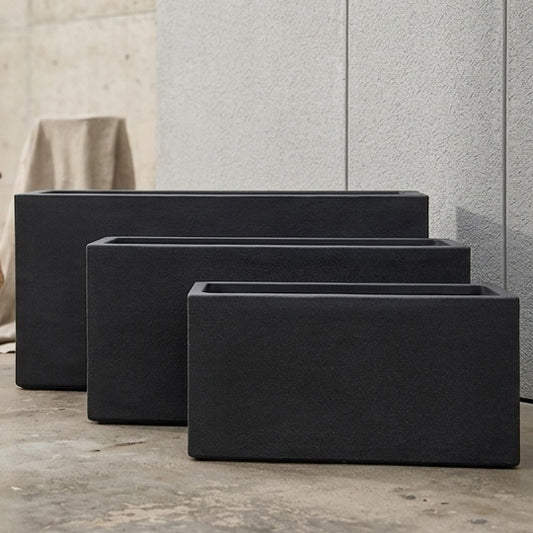 Vellum Trough Black