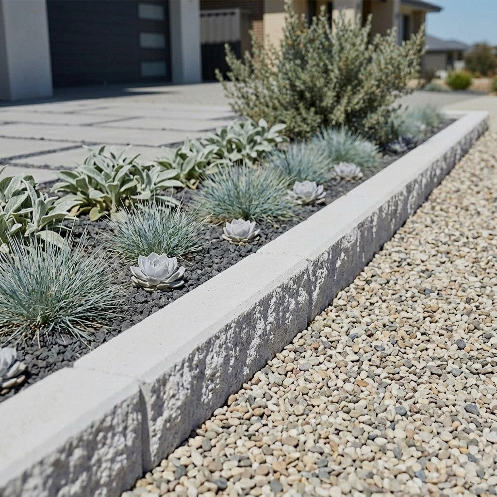 Broughton Garden Edging - Opal White - 1st Quality