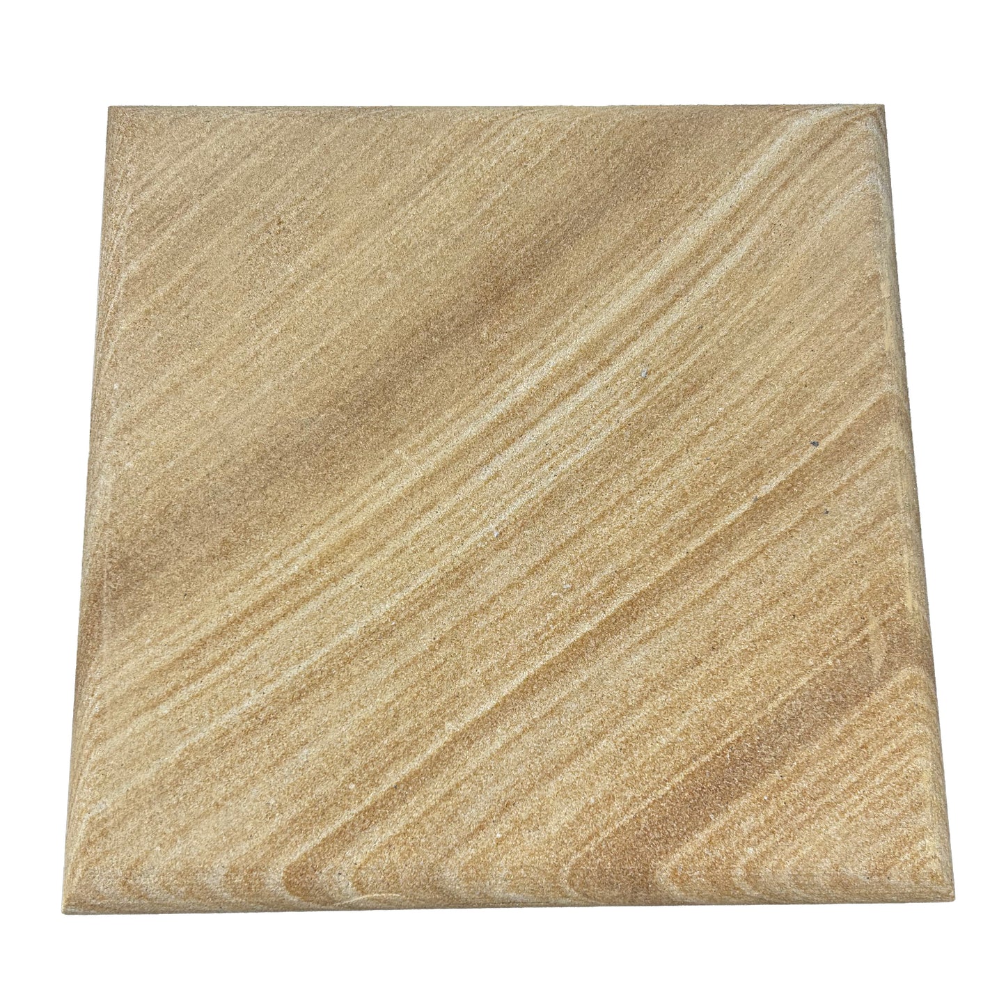 Australian Sandstone Pier Cap (Bullnose) Cap Size: 400x400x50mm - To Suit Pier Size: 350x350mm